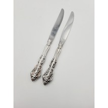 Oneida MICHELANGELO CUBE Heirloom Stainless Flatware Dinner Knives Set of 2 - $366.58 MXN