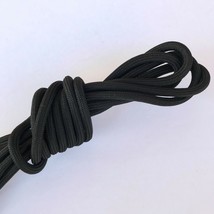 2 pairs Black round boot laces shoelaces for hiking walking work boots s... - £6.33 GBP