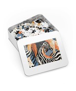 Jigsaw Puzzle in Tin, Zebra, Personalised/Non-Personalised awd-318, (30,... - £27.70 GBP+