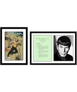 ULTRA RARE - STAR TREK - CAPTAIN KIRK &amp; MR SPOCK - AUTHENTIC SIGNED AUTO... - £199.83 GBP