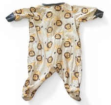 Gerber Newborn Sleepers Lot 2 NB Baby One Piece Pajamas Cute Footed image 5