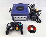 Nintendo GameCube Console - Purple With Super Smash bros. Melee Disc All... - $158.39