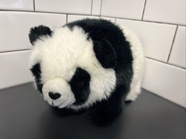 Russ Berrie &amp; Co. Pun-Chee Panda Bear Plush Stuffed Animal 1980s Vintage EUC - £15.18 GBP