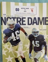 Notre Dame vs USC 10.22.2011 Official Game Day Program USC 31-17 - $11.95