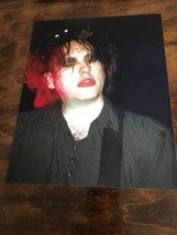 Vintage Robert Smith The Cure 8x10 Glossy Photo Playing Guitar While Sin... - $10.95 CAD