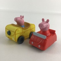 Peppa Pig Mini Buggies Push Vehicles Family Car Camper George Lot Hasbro Toy - £15.53 GBP