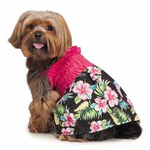 Casual Canine Hawaiian Breeze Sundress, Small/Medium, Coral - £23.44 GBP