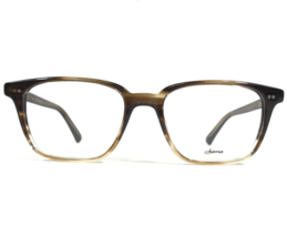 Sama Gafas Monturas DIEGO WOOD GRAD Transparente Marrón Bocina Borde Cuadrado - £96.89 GBP