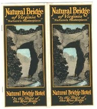 Natural Bridge Hotel Brochure Natural Bridge Virginia 1920&#39;s - £27.42 GBP