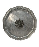 Vtg Sigg Swiss Canada Royal Coat of Arms Crest Silver Decorative  Plate ... - $296.33 MXN