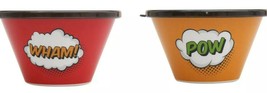 Set of Four (4) Mainstays ~ Melamine Berry Bowls w/Plastic Lids ~ 2~Wham... - £20.92 GBP