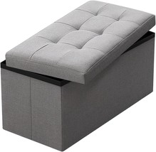 For Bedrooms, Camabel&#39;S Folding Storage Ottoman Bench Cube Holds Up To 660Lbs 30 - £41.41 GBP