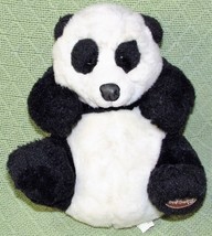 Dakin Lou Rankin Panda Dakin Plush Stuffed Animal 10" Black White Pot Belly Toy - £12.74 GBP
