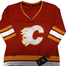 Fanatics NHL Calgary Flames Breakaway Home Jersey Mens Size Large Red Ye... - £62.20 GBP