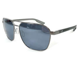 Costa Sunglasses Wader 06S4003 40031858 294 Brushed Gunmetal w/ Gray Silver 580P - $163.34