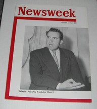 Newsweek Magazine..Nixon covers--4 diff--h...1952-1994..nice shape - £14.30 GBP