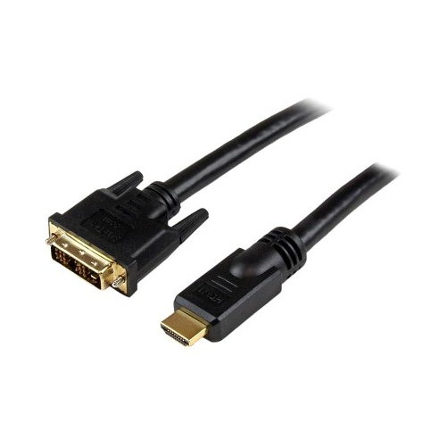 STARTECH.COM HDMIDVIMM20 20FT HDMI TO DVI ADAPTER CABLE HDMI TO DVI-D M/M VIDEO  - $118.49