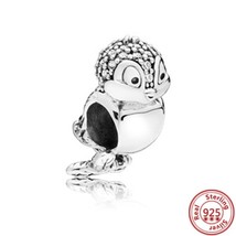 Sterling Silver Puppy Castle beads Pendant Pandora 925 Original Charm bracelet - £15.81 GBP