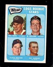1965 Topps #546 DAVIS/HEDLUND/WEAVER/BARKER Exmt (Rc) Indians Rookies - £5.70 GBP