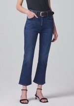 Citizens of Humanity Isola Jeans Women Size 28 Blue Denim Boot Cut Crop ... - $39.99