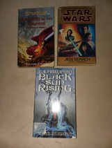 Small Fantasy book novel lot star wars, dungeons and dragons, d&amp;d - £16.88 GBP
