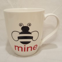 Bee Mine Coffee Mug Valentines Day 18 oz Cup Pfaltzgraff Ceramic - £11.98 GBP