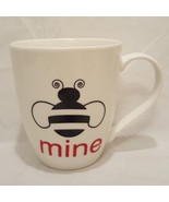 Bee Mine Coffee Mug Valentines Day 18 oz Cup Pfaltzgraff Ceramic - £11.74 GBP