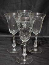 Vintage ROCK SHARPE Stem #3007 CORINTH Footed Iced Tea Beverage Glass - ... - $32.38