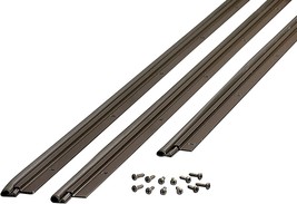 Flat Profile Door Jamb Weather-Strip Kit With Screws, Bronze, M-D Building - £39.95 GBP