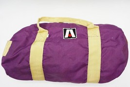 Plum Purple Academy Broadway 17&quot; Nylon Duffle Sports Gym Overnight Bag - £27.60 GBP