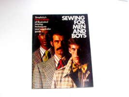 Simplicity&#39;s Sewing For Men And Boys 1973 96 Pgs (Sew) - £7.04 GBP