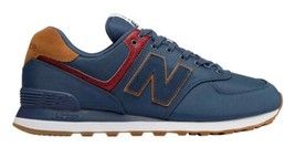 New Balance 574 Classic Moroccan Tile ML574BPH Mens Sneakers Size 9 Blue Casual - £39.80 GBP