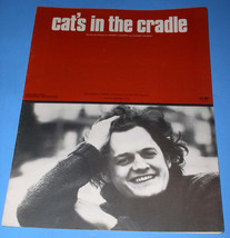 Harry Chapin Sheet Music Vintage 1974 Cat&#39;s In The Cradle - £20.07 GBP