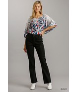 Women&#39;s Panel Straight Cut Denim Jeans With Pockets - $35.50