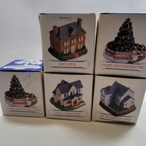 Lot Of 18 The Harmony Grove Colletion 1990s Miniature Model Buildings - £38.52 GBP