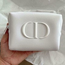Christian Dior Novelty Makeup 2020 limited fluffy pouch WHITE 11 x 15 x 5 cm - £54.96 GBP