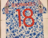 Bruno Fernandes Manchester United EPL Pharrell Humanrace Soccer Jersey 2... - $80.00