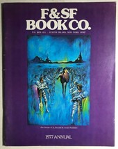F&amp;SF BOOK COMPANY vintage 56-page illustrated 1977 Annual Catalog - £11.66 GBP