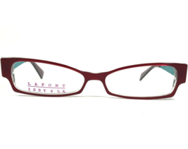 Lafont Issy and LA Eyeglasses Frames OLYMPIA 137 Blue Red Purple 50-14-135 - £66.15 GBP