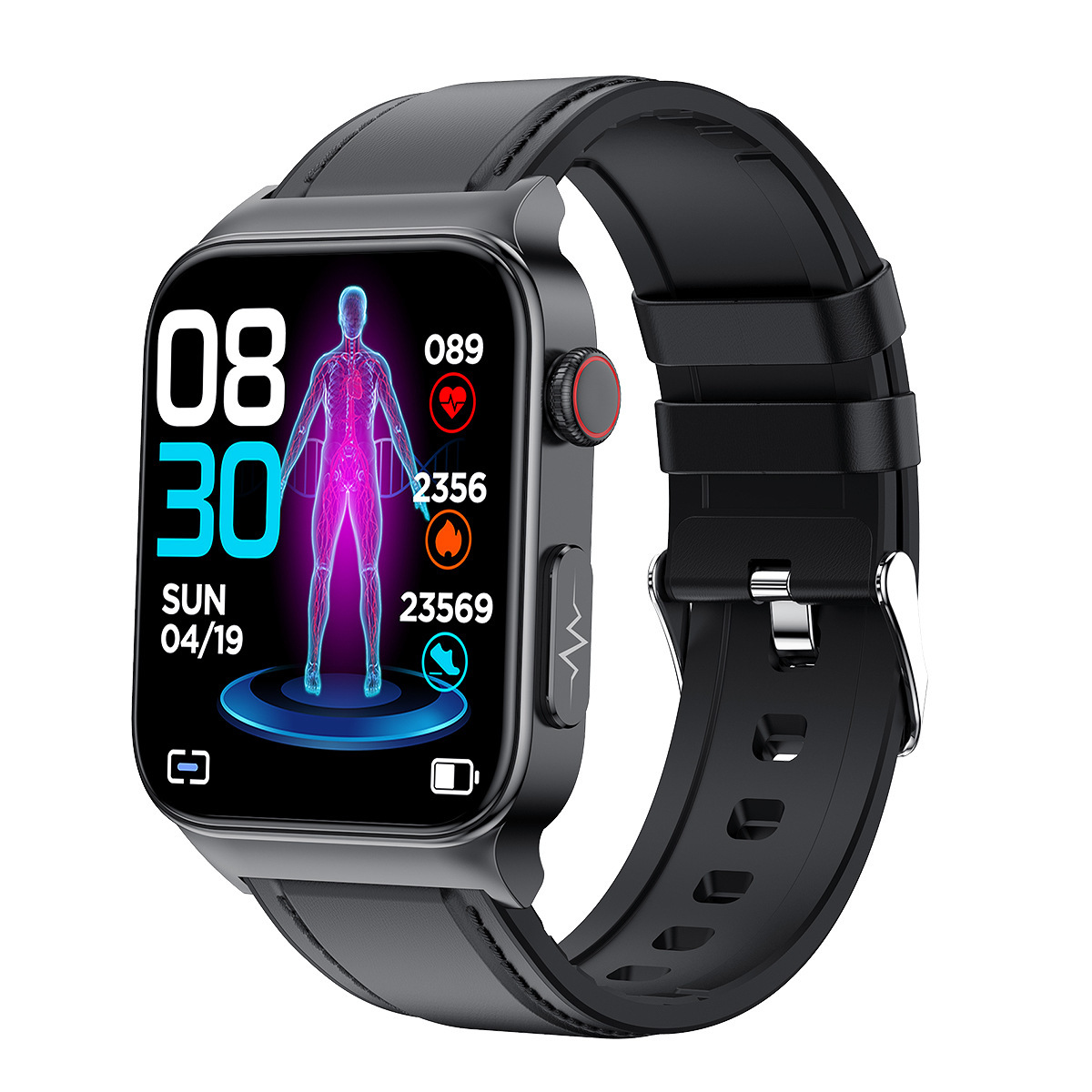 E500 Blood Glucose Smart Watch Men  Monitor Blood