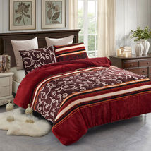 27 - Queen Size - Sumptuously Sherpa Blankets Plush Faux Reversible Blanket - £72.88 GBP
