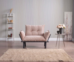 Sona Futon Love Seat - Compact, Modern Sleeper Sofa for Small Spaces - $4,007.40 MXN