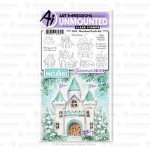 Art Impressions Watercolor Journals Stamp &amp; Die Set-Woodland Castle - $1,191.77 MXN