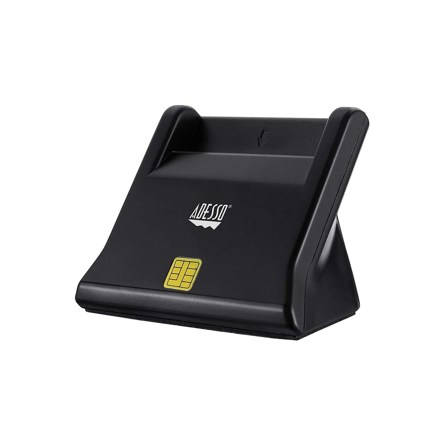 Adesso SCR-300 ADESSO TAA CAC USB DESKTOP SMART CARD READER, WORKS FOR W... - $54.51