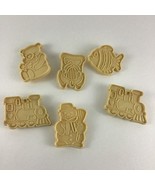Hutzler Cookie Cutters Cut-Ups Dessert Press Vintage 1986 Baking Tool Tr... - $27.01 CAD