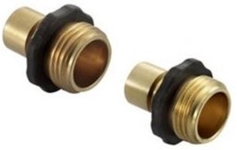 GroundWork DRG2021116 Male Quick Hose Connectors 3/4 Inch 2 Pack - $338.07 MXN