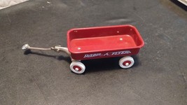 Mini Radio Flyer Little Red Wagon Dollhouse Miniature 4&quot; - £6.25 GBP