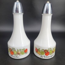 Vintage Gemco Spice of Life Oil and Vinegar Cruets See Pictures for Cond... - £12.97 GBP