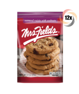 Full Box 12x Packs Mrs Fields Oatmeal Raisin With Walnuts Chewy Cookies ... - £18.94 GBP