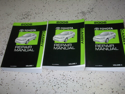 2006 TOYOTA CAMRY Service Shop Repair Manual Set 06 DEALERSHIP HUGE BOOK - $581.40